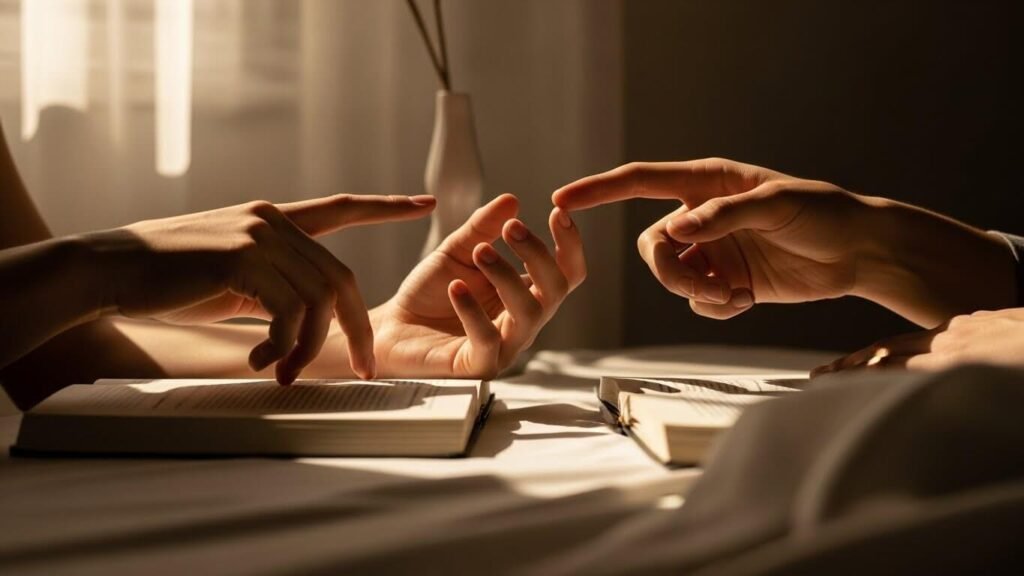 A lição das suas mãos