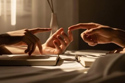 A lição das suas mãos