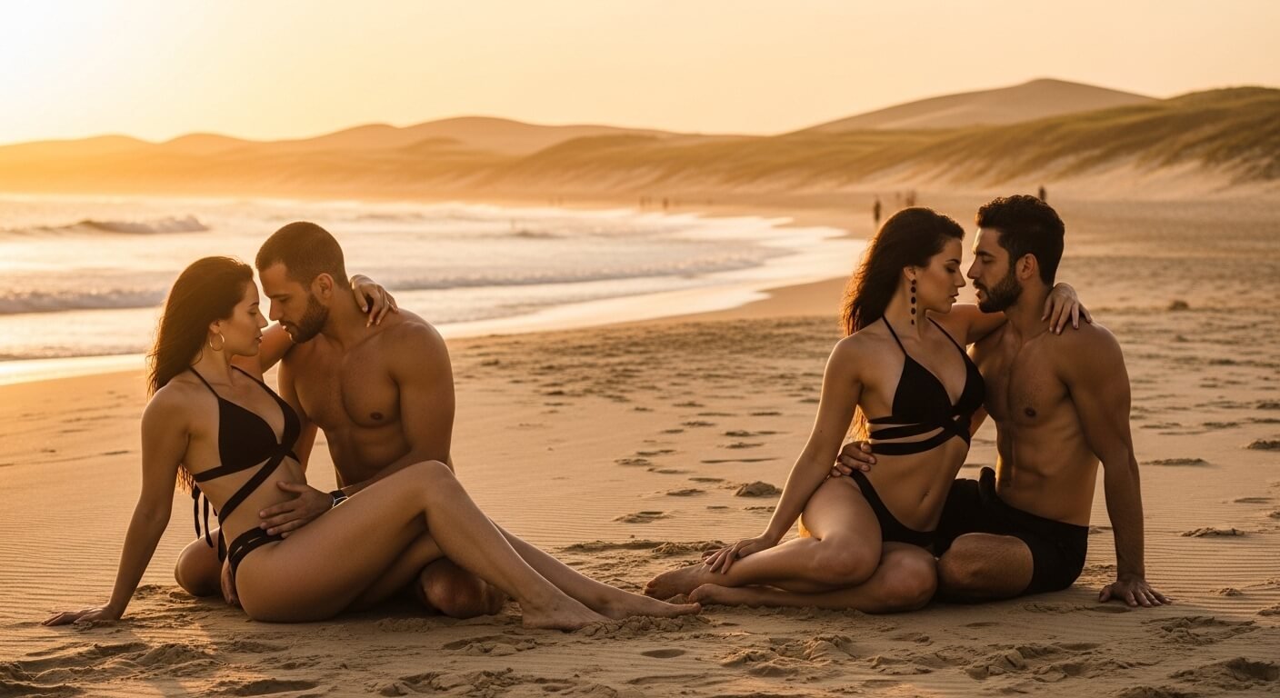 Conto erótico: Suruba Lençóis Maranhenses