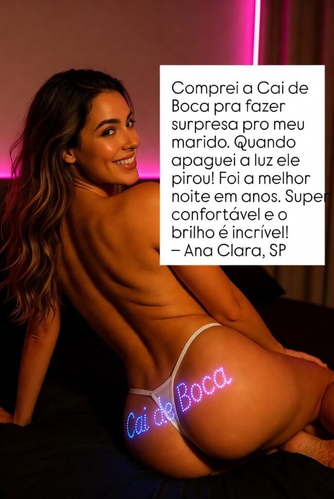 Calcinhas safadas: As mais ousadas para arrasar na intimidade Calcinha cai de boca